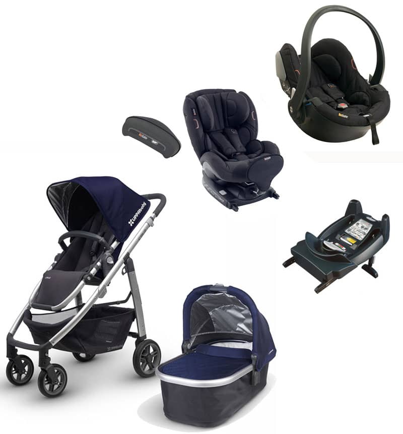 Cochecitos Bebe: Uppababy Pack Cruz Aluminio Kid X2 Car Int Cochecitos Bebe: Uppababy Pack Cruz Aluminio Kid X2 Car Int