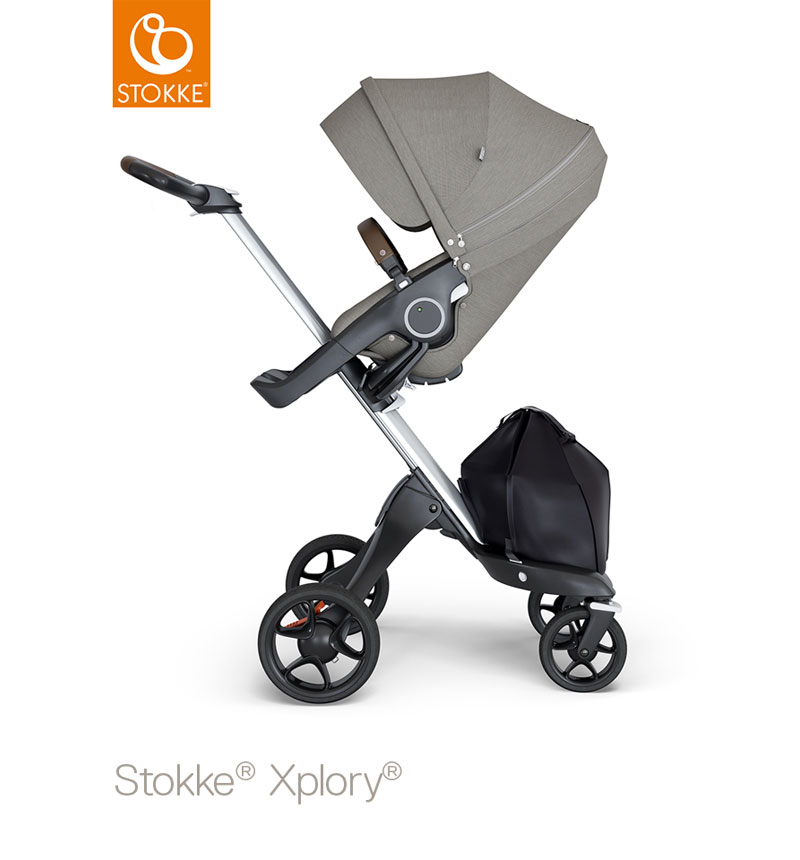 stokke xplory v6 brushed grey