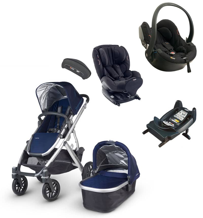 Cochecitos Bebe: Uppababy Pack Cruz Aluminio Kid X2 Car Int Cochecitos Bebe: Uppababy Pack Cruz Aluminio Kid X2 Car Int