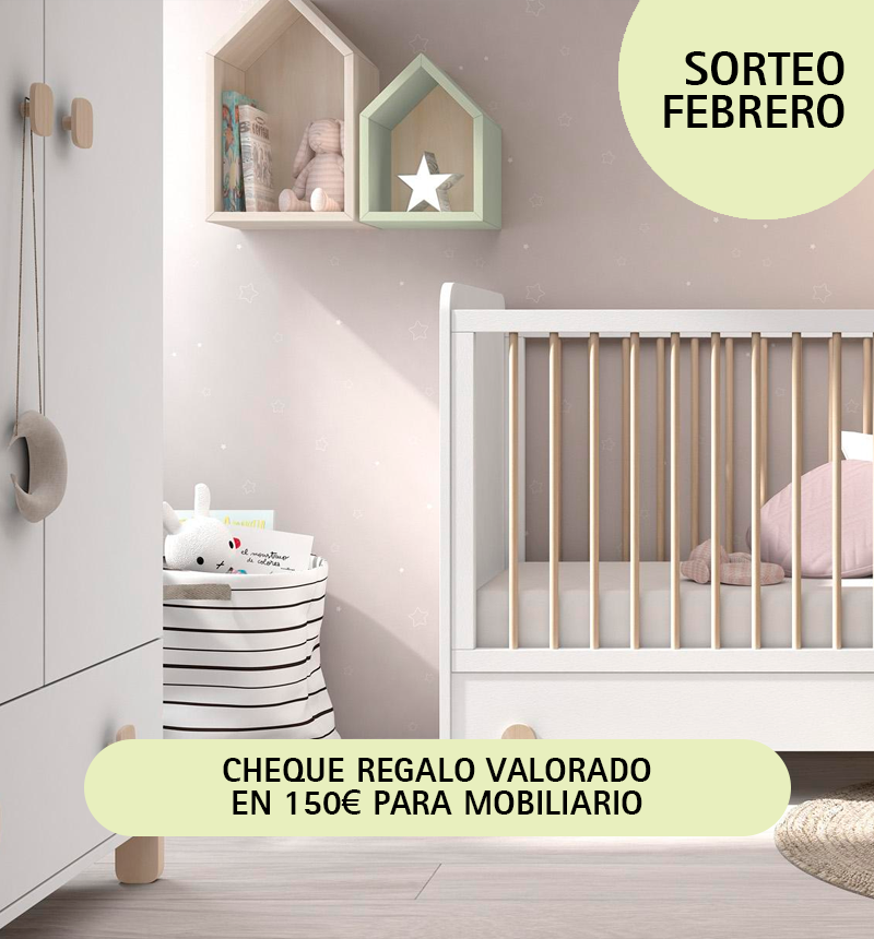 GIFT CHECK DRAW 150 EUROS IN CHILDREN'S FURNITURE - FEBRUARY 2022 *CLOSED*