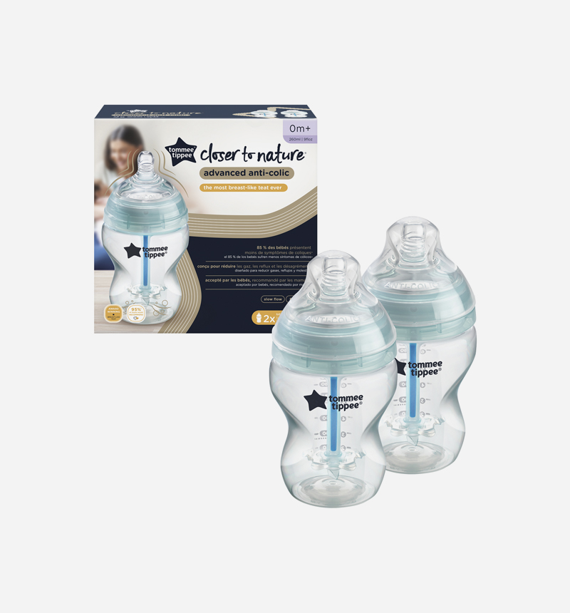 Tetinas Tommee Tippee Biberón Anticólico Avanzado Flujo Medio