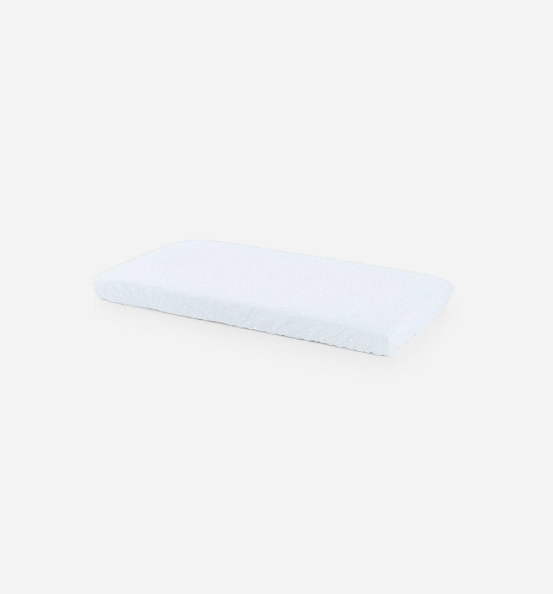 PACK 2 SHEETS LOWS ORGANIC COTTON FOR COT HOME by Stokke