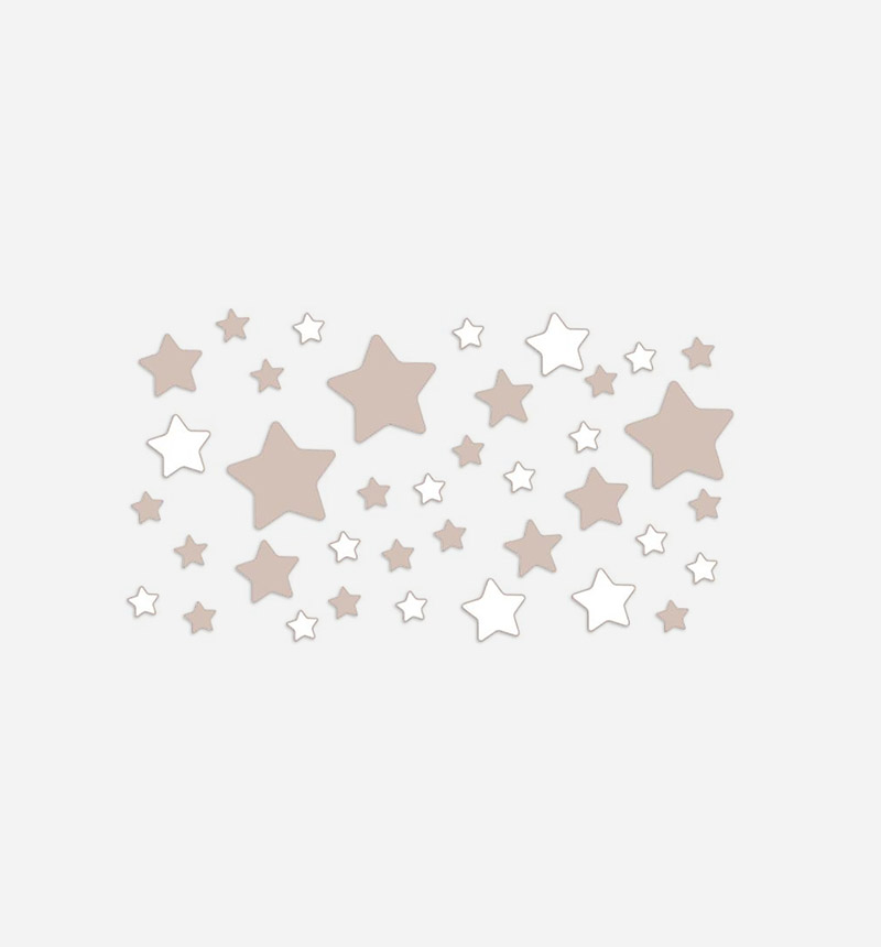 DECORATIVE STAR STICKERS by Ros