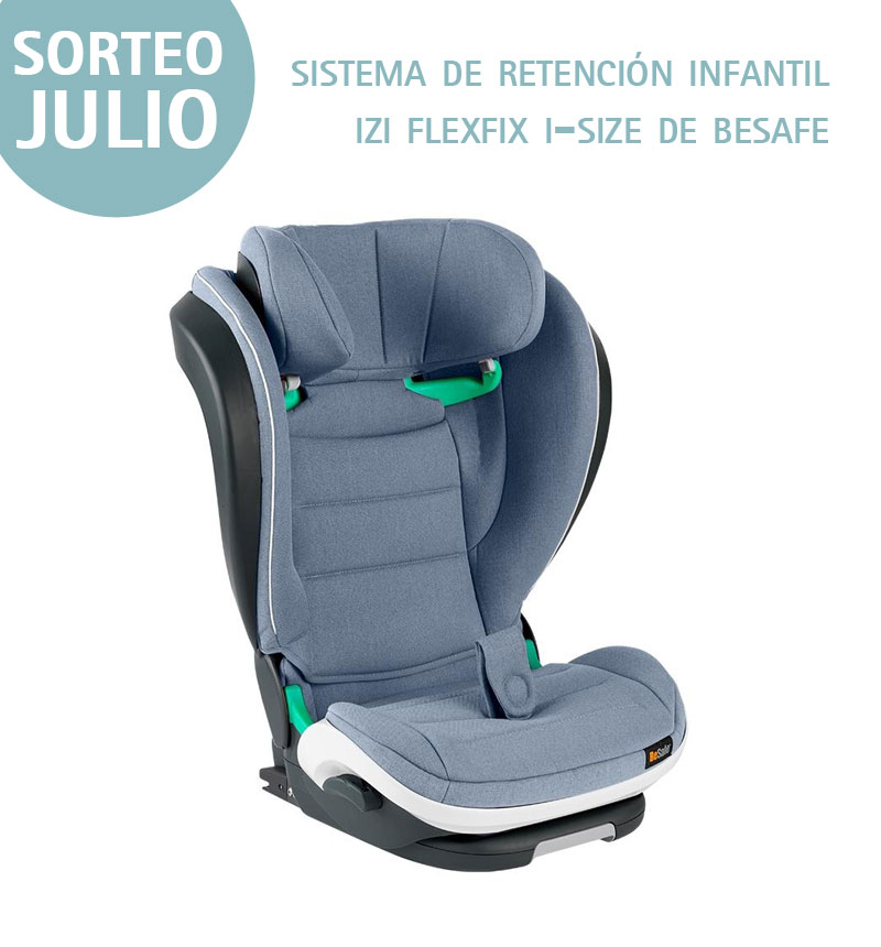 SORTEO SISTEMA DE RETENCIÓN INFANTIL IZI FLEXFIX - JULIO2021 *CERRADO