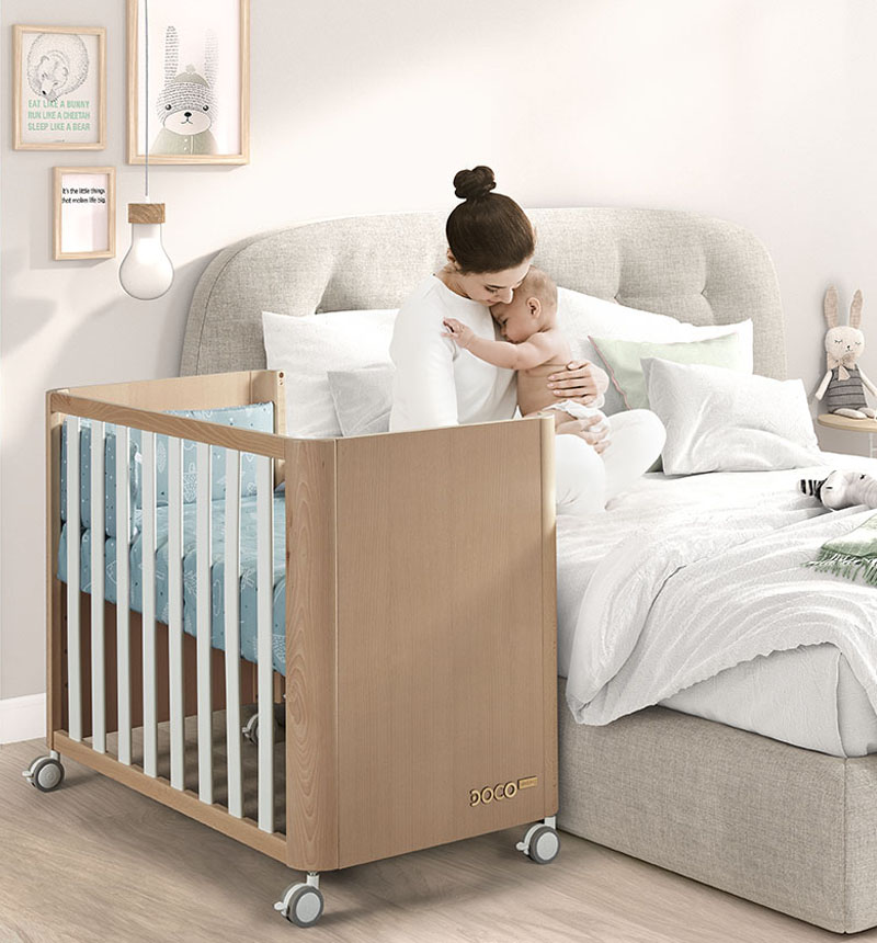 CUNA DE COLECHO DOCO SLEEPING BLANCA 120x60 - Completa